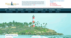 Desktop Screenshot of kovalam.com
