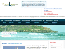 Tablet Screenshot of kovalam.com